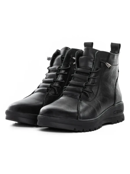 Ghete Dama din piele naturala 5851 BLACK | ADVANCER