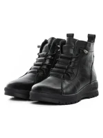 Ghete Dama din piele naturala 5851 BLACK | ADVANCER