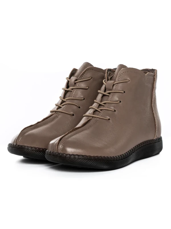 Ghete Dama din piele naturala 9580 APRICOT | ADVANCER