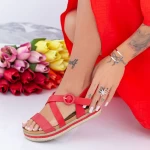 Ženske sandale LM318 Rdeča | Mei