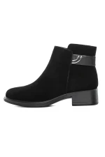 Ghete Dama din piele naturala R52131-35 BLACK | ADVANCER