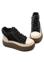 Ghete Dama din piele naturala 50278 BLACK | ADVANCER