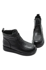 Ghete Dama din piele naturala 8750 BLACK | ADVANCER