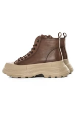 Ghete Dama din piele naturala 66081 BROWN | ADVANCER