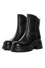 Ghete Dama din piele naturala 83125 BLACK | ADVANCER