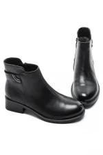 Ghete Dama din piele naturala 52131-35 BLACK | ADVANCER