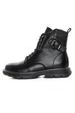 Ženski škornji iz naravnega usnja 1935 Črna | Formazione