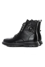 Ženski škornji iz naravnega usnja 1935 Črna | Formazione