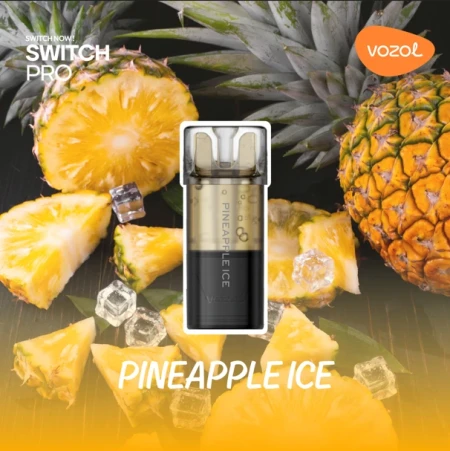 Polnilna elektronska nargila SWITCH PRO PINEAPPLE ICE | VOZOL