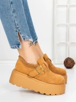 Ghete Dama cu Platforma 58WL18 YELLOW | MEI