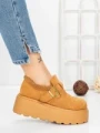 Ghete Dama cu Platforma 58WL18 YELLOW | MEI