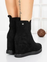 Ghete Dama cu Platforma 5AH51 BLACK | MEI