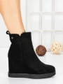 Ghete Dama cu Platforma 5AH51 BLACK | MEI