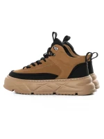 Ghete Barbati din piele naturala 88860 YELLOW | ADVANCER