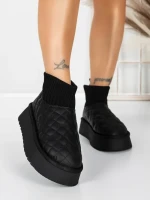 Ghete UG Dama 8733 BLACK | MEI