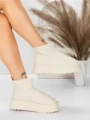 Ghete UG Dama 8733 BEIGE | MEI