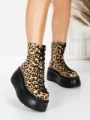 Ghete Dama cu Platforma 56WL11 LEOPARD PRINT | MEI