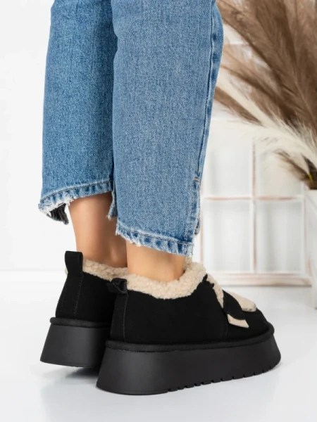 Ghete UG Dama 8750 BLACK | MEI