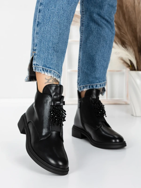 Ghete Dama Imblanite 5AH62 BLACK | MEI