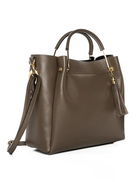 Genti Dama Din Piele Naturala GD47 KHAKI | FORSETI