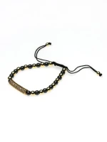 Bratara Unisex BR033 AURIU-NEGRU | MEI