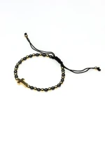 Bratara Unisex BR035 AURIU-NEGRU | MEI