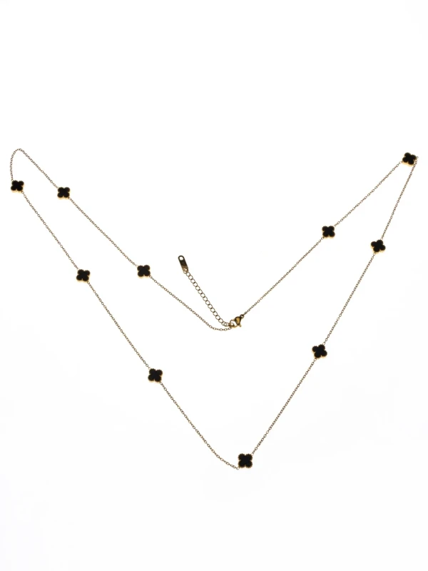 Colier YP-35 AURIU-NEGRU | MEI