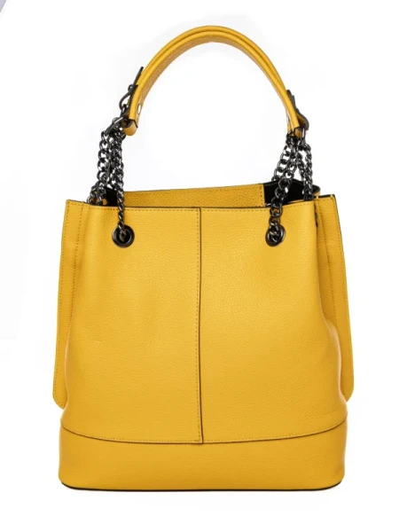 Genti Dama Din Piele Naturala GD49 YELLOW | FORSETI