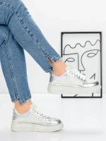 Sneakers Dama 5WL91 SILVER | MEI