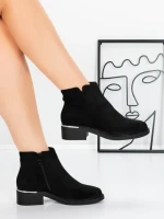 Ghete Dama Imblanite 5H51 BLACK | MEI