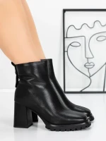 Ghete Dama din piele naturala K23574-8480 BLACK | JOSE SIMON