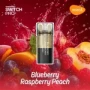 Narghilea electronica reincarcabila SWITCH PRO BLUEBERRY RASPBERRY PEACH | GALASUN