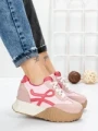 Pantofi Sport Dama cu Platforma 3A1 PINK | MEI