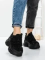 Pantofi Sport Dama cu Platforma 1A05 BLACK | MEI