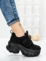 Pantofi Sport Dama cu Platforma 1A05 BLACK | MEI
