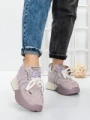 Pantofi Sport Dama cu Platforma 3A1-1 PURPLE | MEI