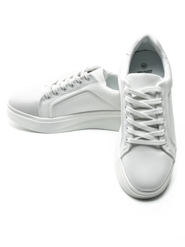 Pantofi Sport Barbati 5NXE52 ALL WHITE | MEI