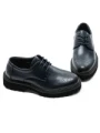 Pantofi Casual Barbati din piele naturala 5NXE68 BLUE | PANTOFUL