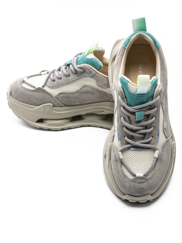 Pantofi Sport Dama din piele naturala 36853-1 GREY | ADVANCER