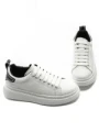 Pantofi Sport Barbati din piele naturala 3221X WHITE-BLACK | ADVANCER