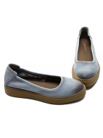 Balerini Dama din piele naturala N3301 BLUE | ADVANCER