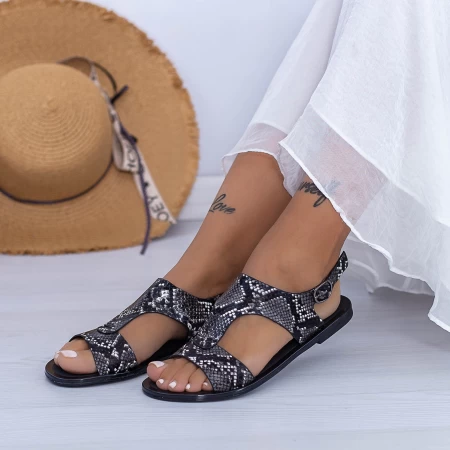 Ženske sandale XQJ5 Črna | Mei