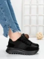 Sneakers Dama 5WL117 BLACK | MEI