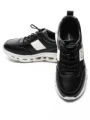 Pantofi Sport Barbati din piele naturala 5308 BLACK | ADVANCER