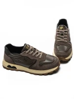 Pantofi Sport Barbati din piele naturala 12-179 COFFEE | ADVANCER