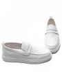 Pantofi Casual Barbati din piele naturala 12-187 WHITE | ADVANCER