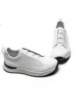 Pantofi Sport Barbati din piele naturala 12-183 WHITE | ADVANCER