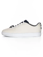 Pantofi Sport Barbati din piele naturala 12-178 WHITE-BLUE | ADVANCER