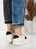 Pantofi Sport Dama din piele naturala KM5503 BLACK | ADVANCER