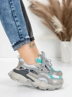 Pantofi Sport Dama din piele naturala Y5757-1 LIGHT GREEN | ADVANCER